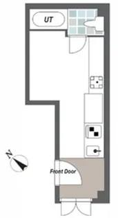 レジデンス勝どき【2階】の間取り