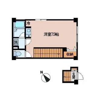 ピースコート池袋【2階】の間取り