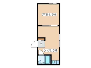 ポミエ美園【2階】の間取り