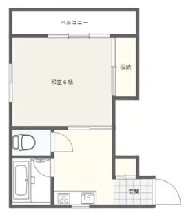 ハイツ佐藤【2階】の間取り