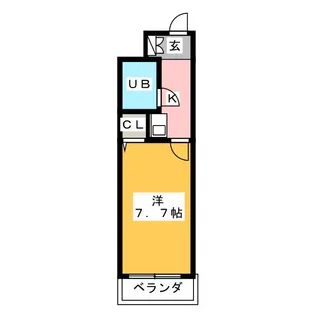 ライオンズマンション丸の内第6【6階】の間取り