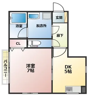 アメニティウィール【4階】の間取り