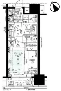 ピアース渋谷【7階】の間取り