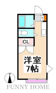 ハッチハウス経堂【1階】の間取り