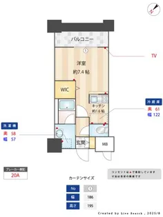エンクレストベイサイド通り【2階】の間取り