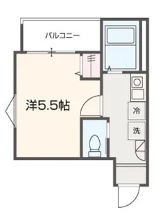 MELLAS尾久【1階】の間取り