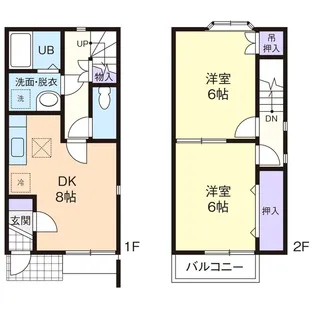 メゾン桜堤の間取り