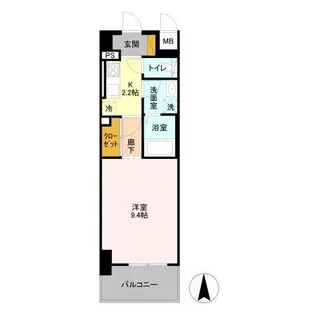 フロンティア・コンフォート研究学園【3階】の間取り