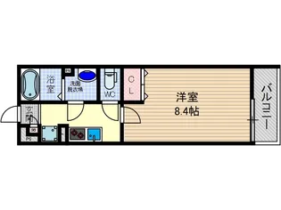 リブリ・サナップJR茨木【2階】の間取り