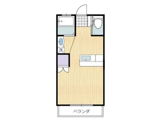 松原ハイツ【2階】の間取り