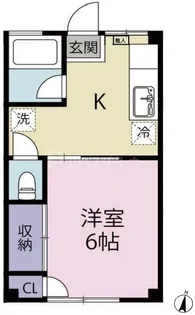 三上ビル【3階】の間取り