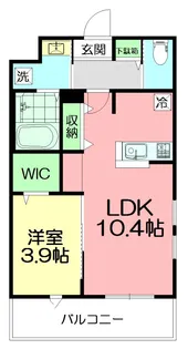 メゾンイナモトII【4階】の間取り