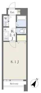 グラン・ドミール新寺【2階】の間取り