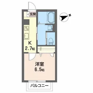 シャーメゾン パール【1階】の間取り