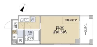 ホノラリー荻窪【4階】の間取り