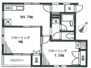 アーバンヒルズ【2階】の間取り