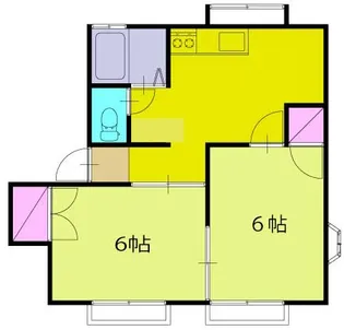 清水ヒルズK【1階】の間取り