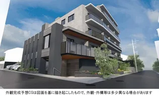 東京都世田谷区松原2【マンション】の外観