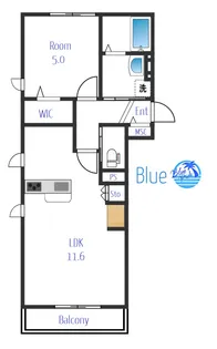 アントラN【3階】の間取り