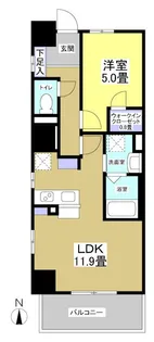 ブリアージュ御厨【3階】の間取り