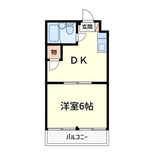 アンフィニィ・上牧【2階】の間取り