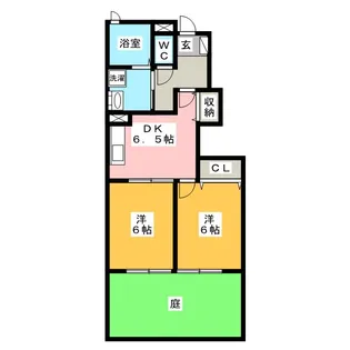 メゾン ド セレノ【1階】の間取り