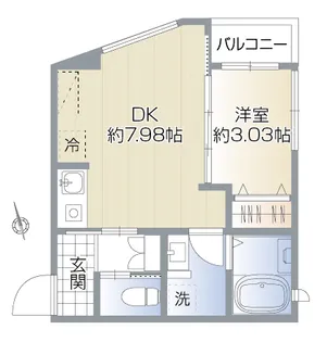 CS GARDEN 秋津 II【2階】の間取り