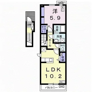 IS・PLACE I【2階】の間取り