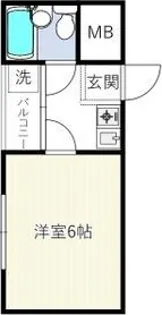 MKマンション【4階】の間取り
