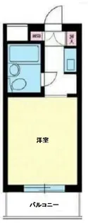 ユースフル祐天寺No2【4階】の間取り