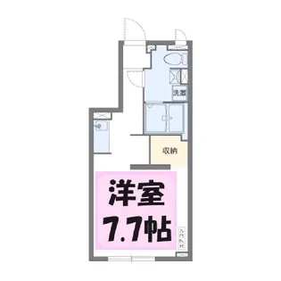 先作イースト【1階】の間取り