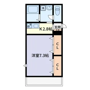 Avanti調布【1階】の間取り