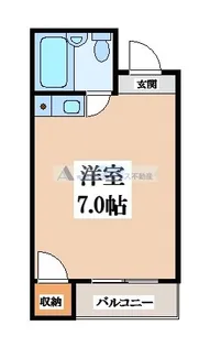 宝町マンション【3階】の間取り