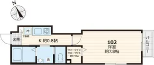 グランツ【1階】の間取り