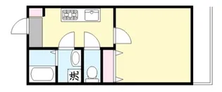 メゾンド・MARILYN【1階】の間取り