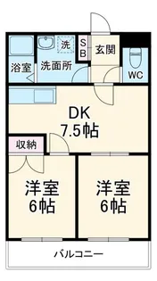 ステラマリス【2階】の間取り