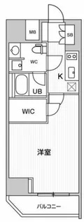 ALTERNA恵比寿【10階】の間取り