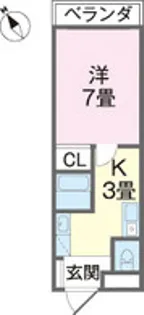 Ryuse(リューセ)【2階】の間取り