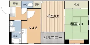 荒木ビル【3階】の間取り