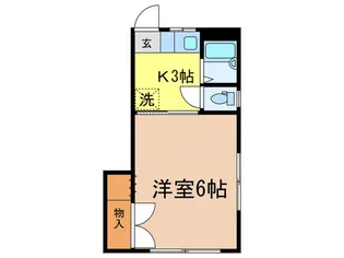 赤羽コーポ【1階】の間取り