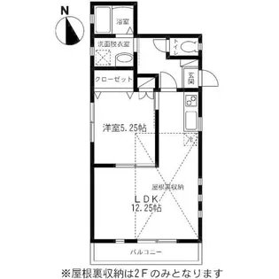 ロワール山手【1階】の間取り