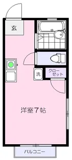 メゾン柴田【2階】の間取り