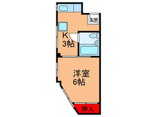 マンションヒロ【2階】の間取り