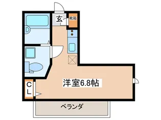 アーベインテラス大塚【2階】の間取り