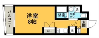 県庁前シティピアエクセル30【7階】の間取り