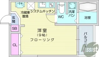 REGALEST Advance太子堂1【3階】の間取り