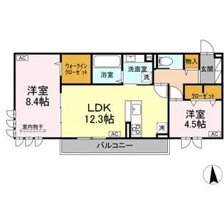 シャイニングDays【3階】の間取り