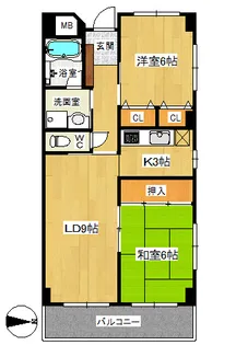 エクセル瑞江【2階】の間取り