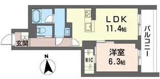 オアシス アルファ【3階】の間取り