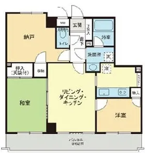 シティコープ清澄庭園【4階】の間取り